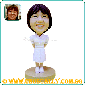 Fully Customized 3D Female Nurse Figurine